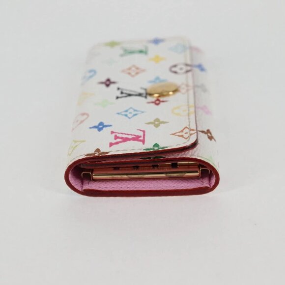 LOUIS VUITTON Monogram Multicolor Multicles 4 Key Case White M93731 Auth 132774V - Picture 3 of 16